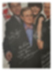signed poster reading "For Justin, with very best wishes from David McCallum" - photo by KilmerMedia, promo image by CBS