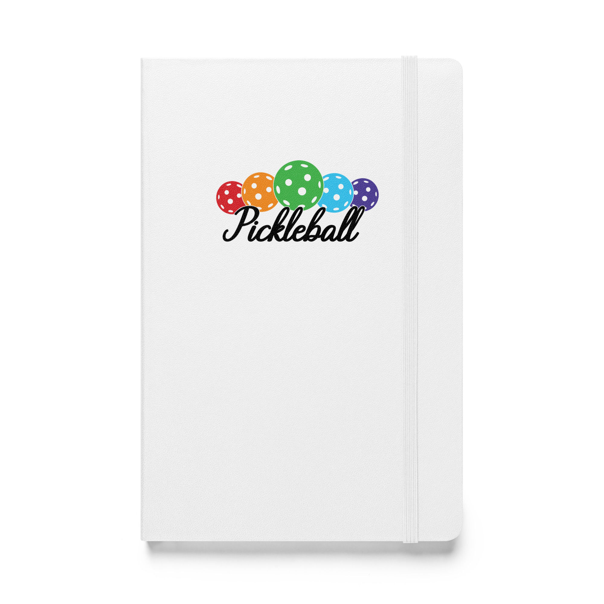 Pickleball Hardcover Bound Notebook