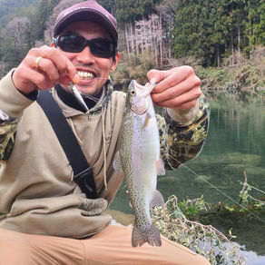 【まちゼミ】飛騨金山の絶景の中で、ルアーフィッシングに挑戦！