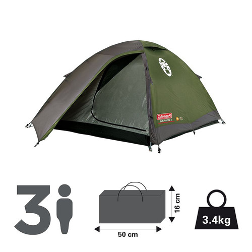 Coleman Darwin 3 Tent | Endue Sports