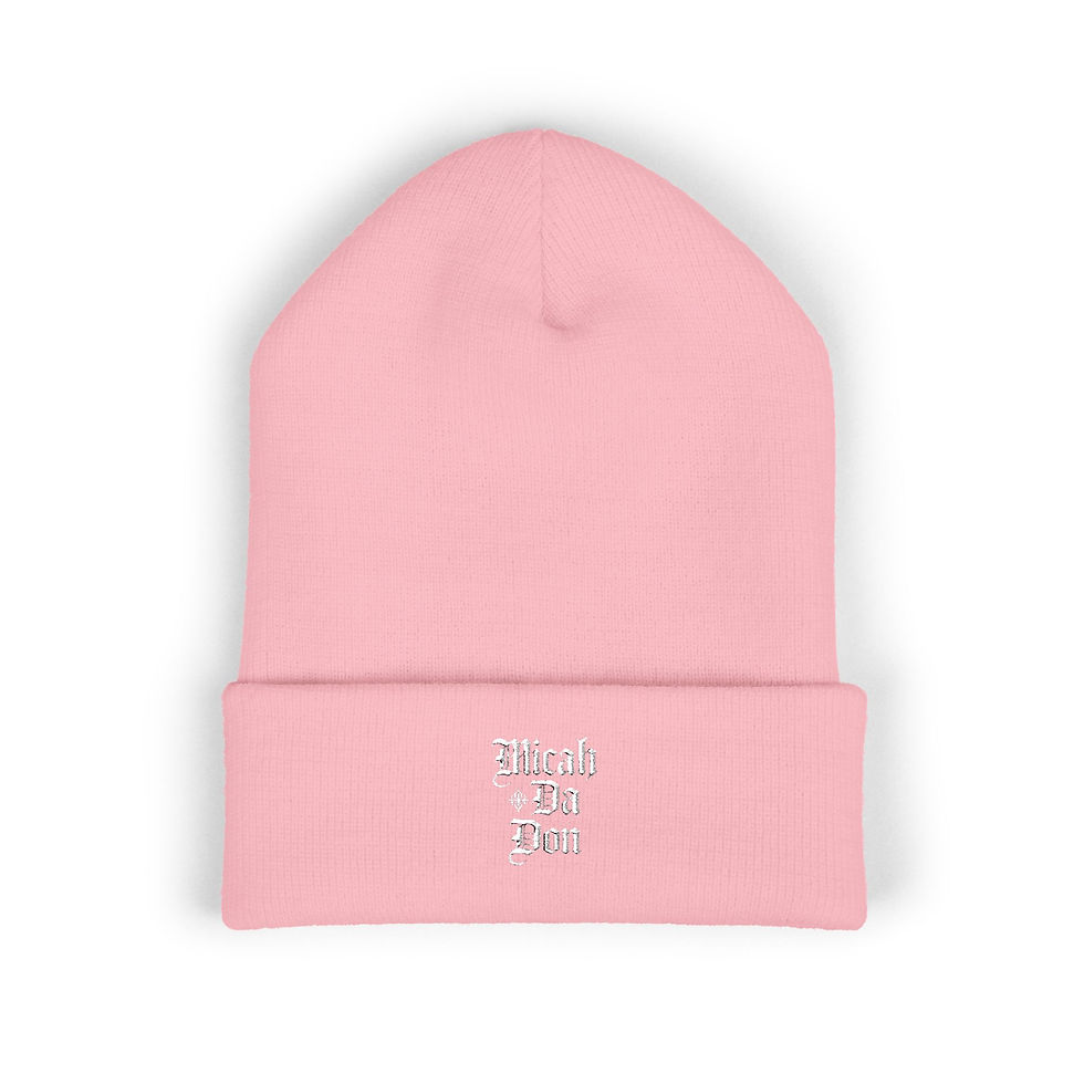 Thumbnail: Embroidered  Micah  Da Don Beanie 