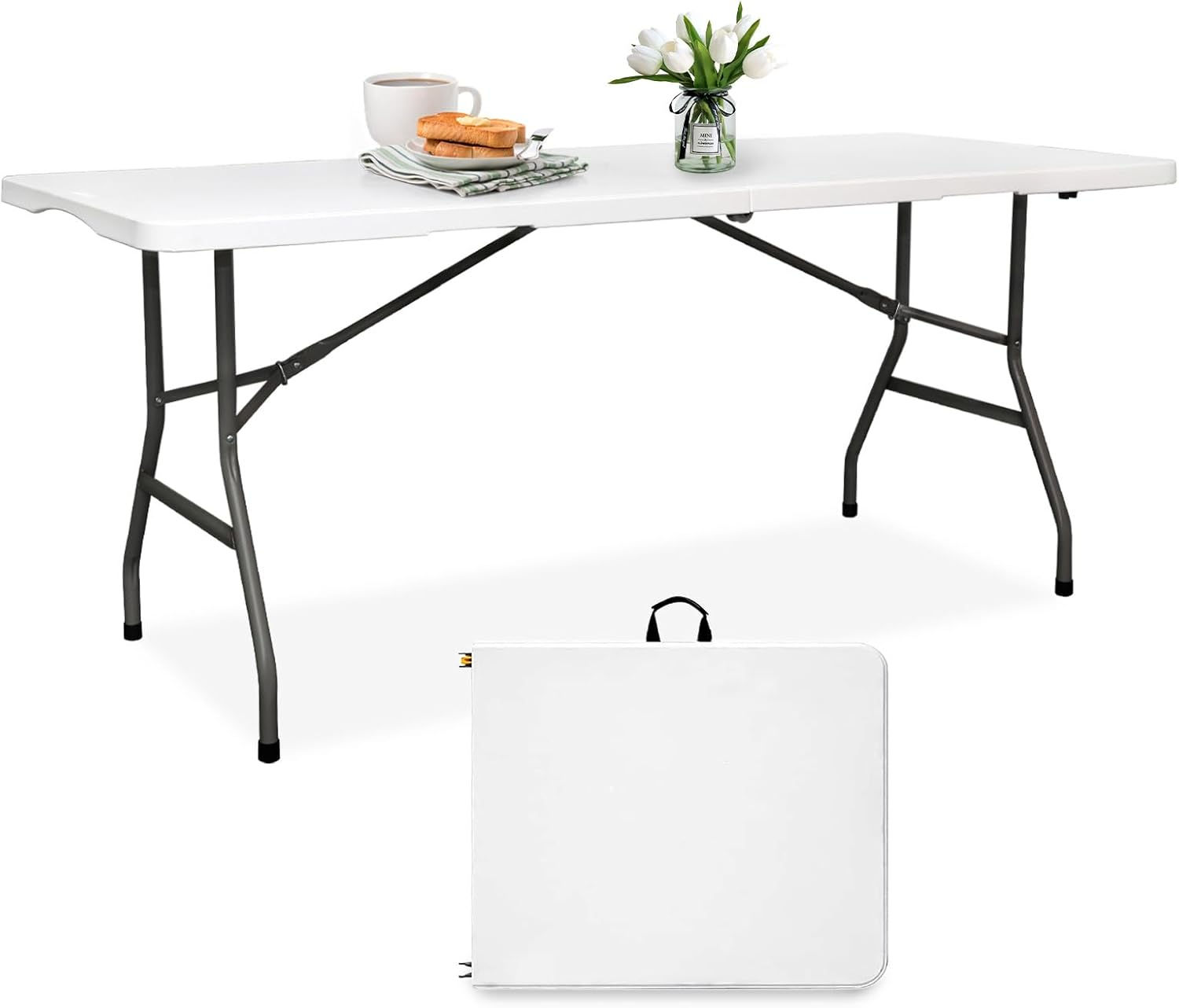 6 Foot Foldable Portable Table