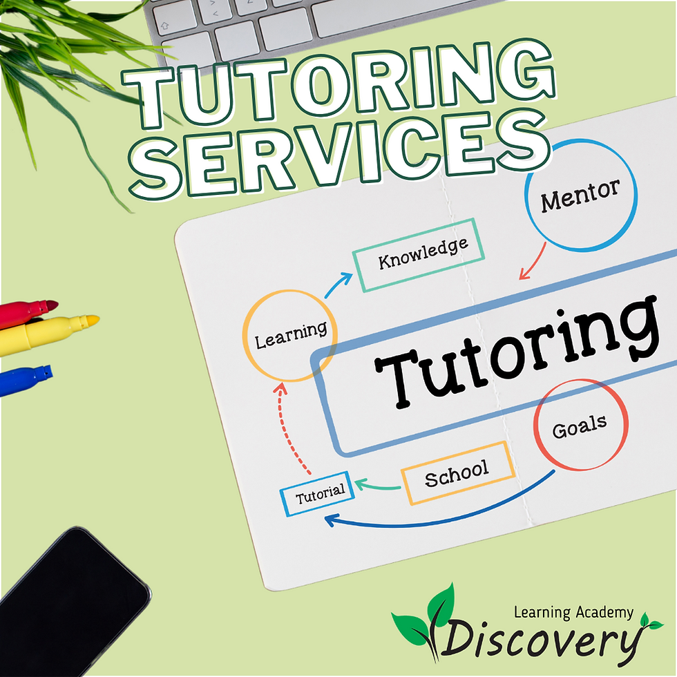 Tutoring Services (up to 2 students) | Discovery Learning C