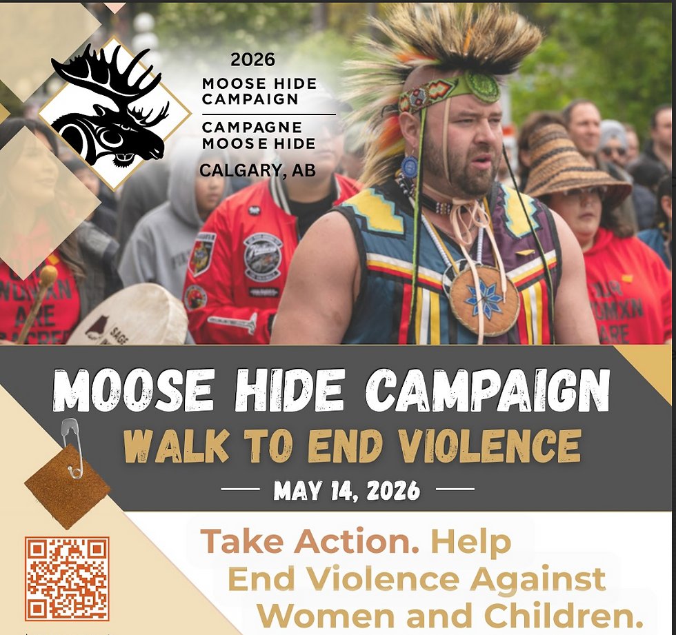 Moose Hide Campaign events w/ WALK to end violence against women & children