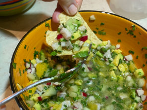 Rainbow Runner Ceviche