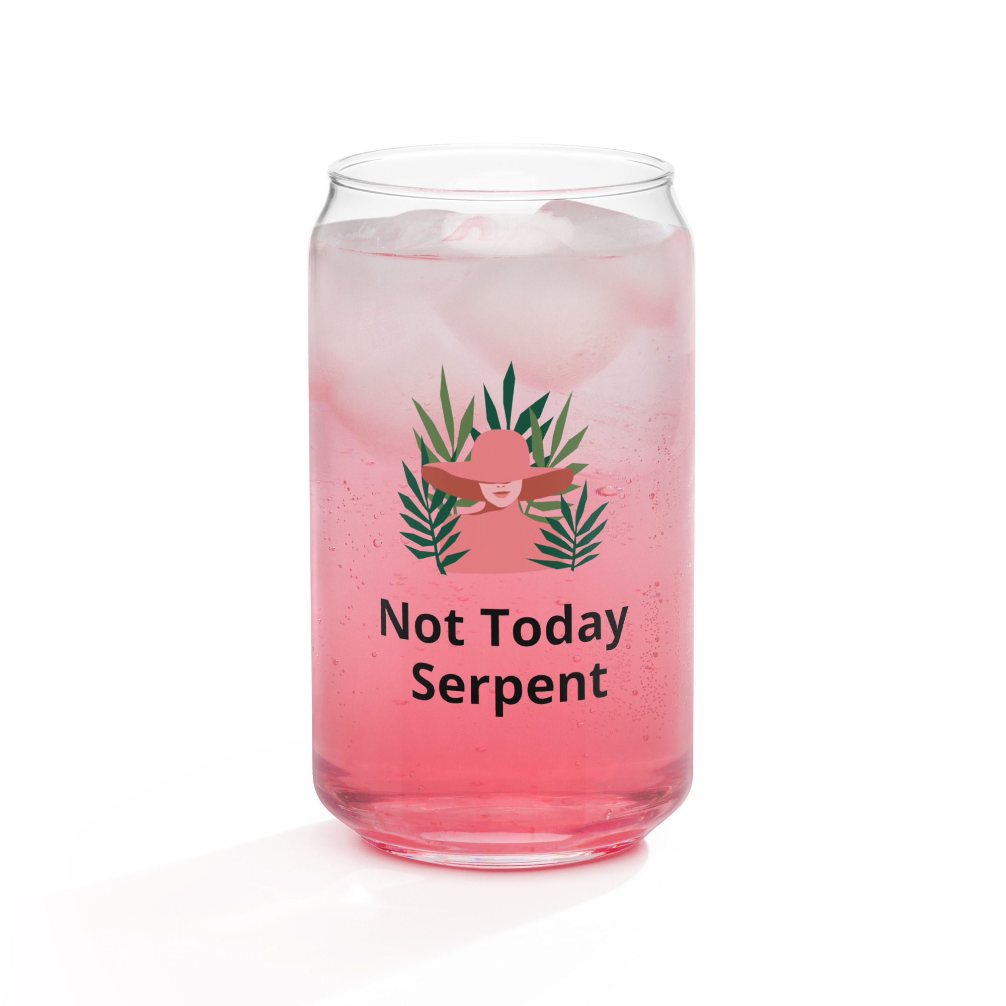 Can-shaped glass