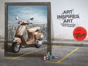 su WIDE #VespaInspiresArt