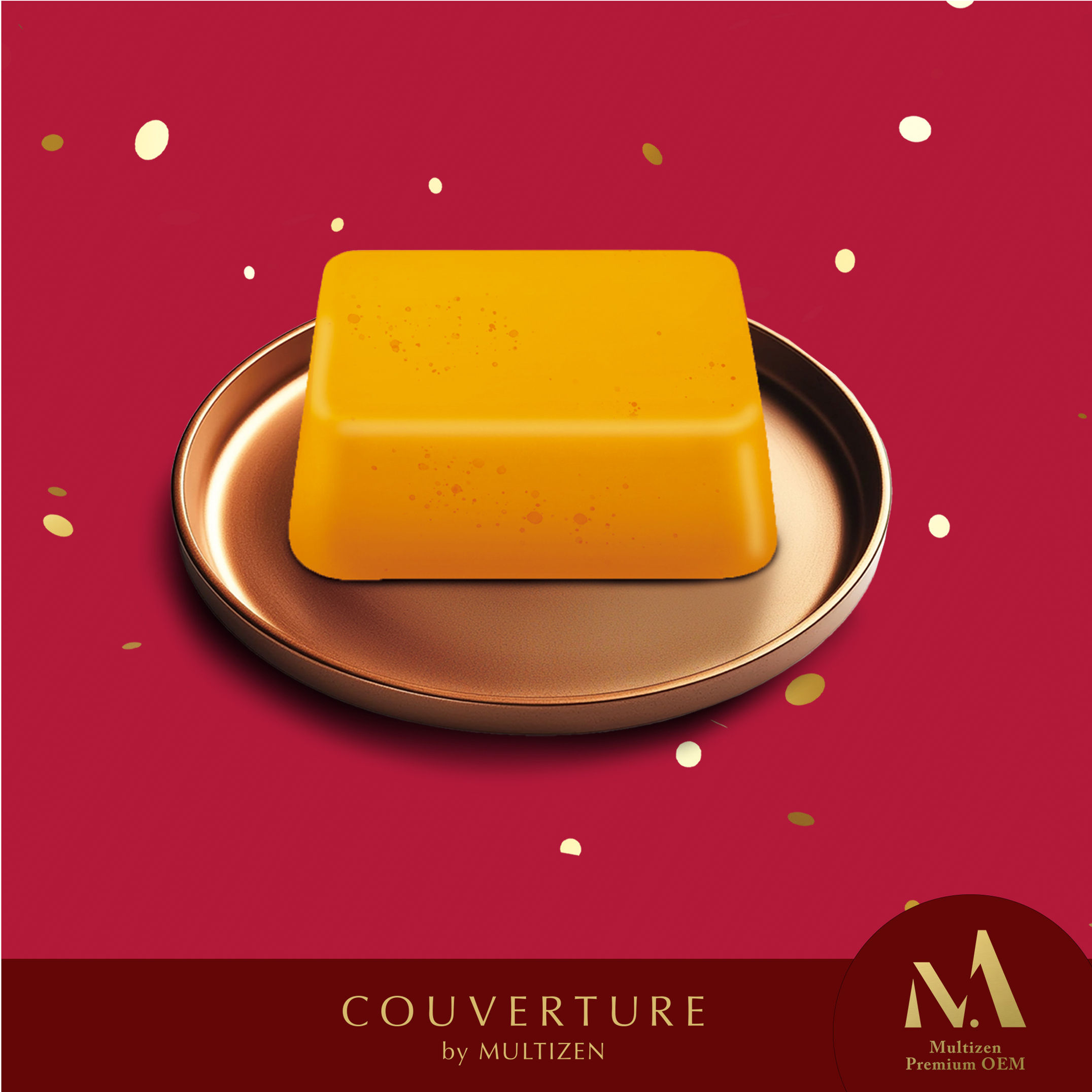 Salted Egg Yolk Pudding