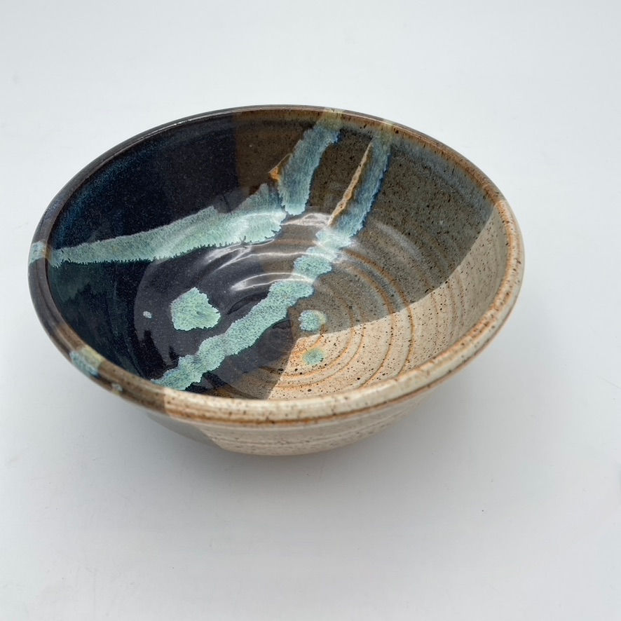 pottery bowl, salad bowl, serving bowl, ceramic bowl, large bowl