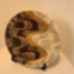 サムネイル： Senzan kiln hidetake  Ando High-end Kinsai Nami-bun large scale dish fine-grai