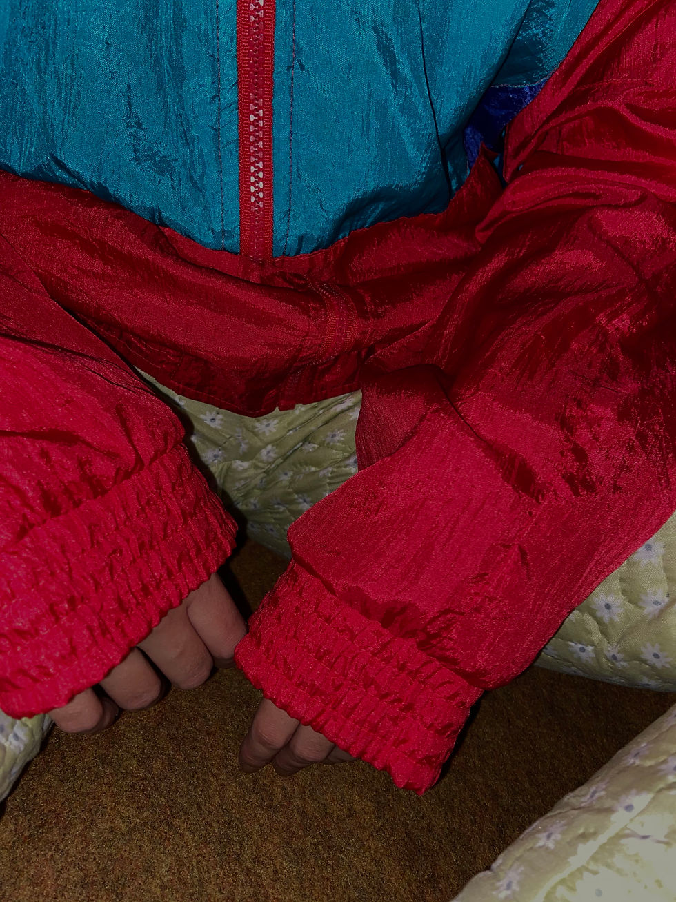 Miniatura: Casaco de Nylon Vermelho | TAM M