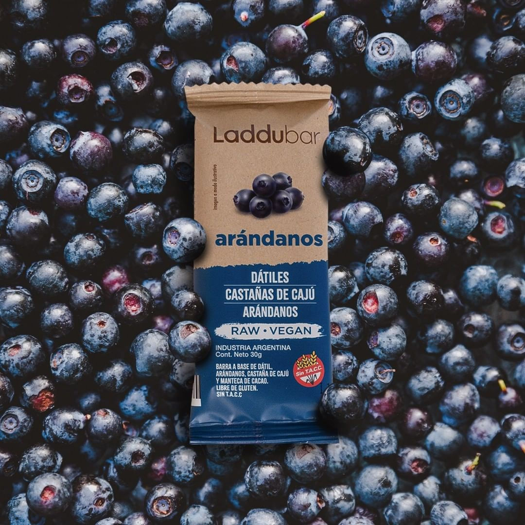 Barra Arándanos con Datiles - Orgánico "LADDU BAR" x 3 Barras de 30grs