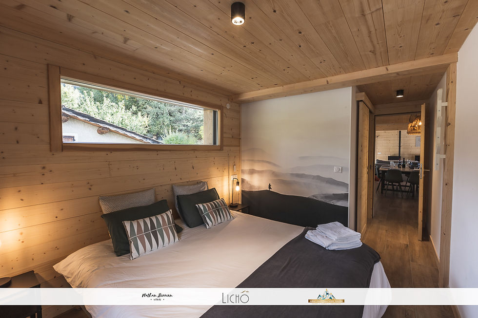 Chambre double avec salle de bains