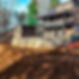 Engineered retaining wall geo walls project in mineral bluff Georgia by ERWalls