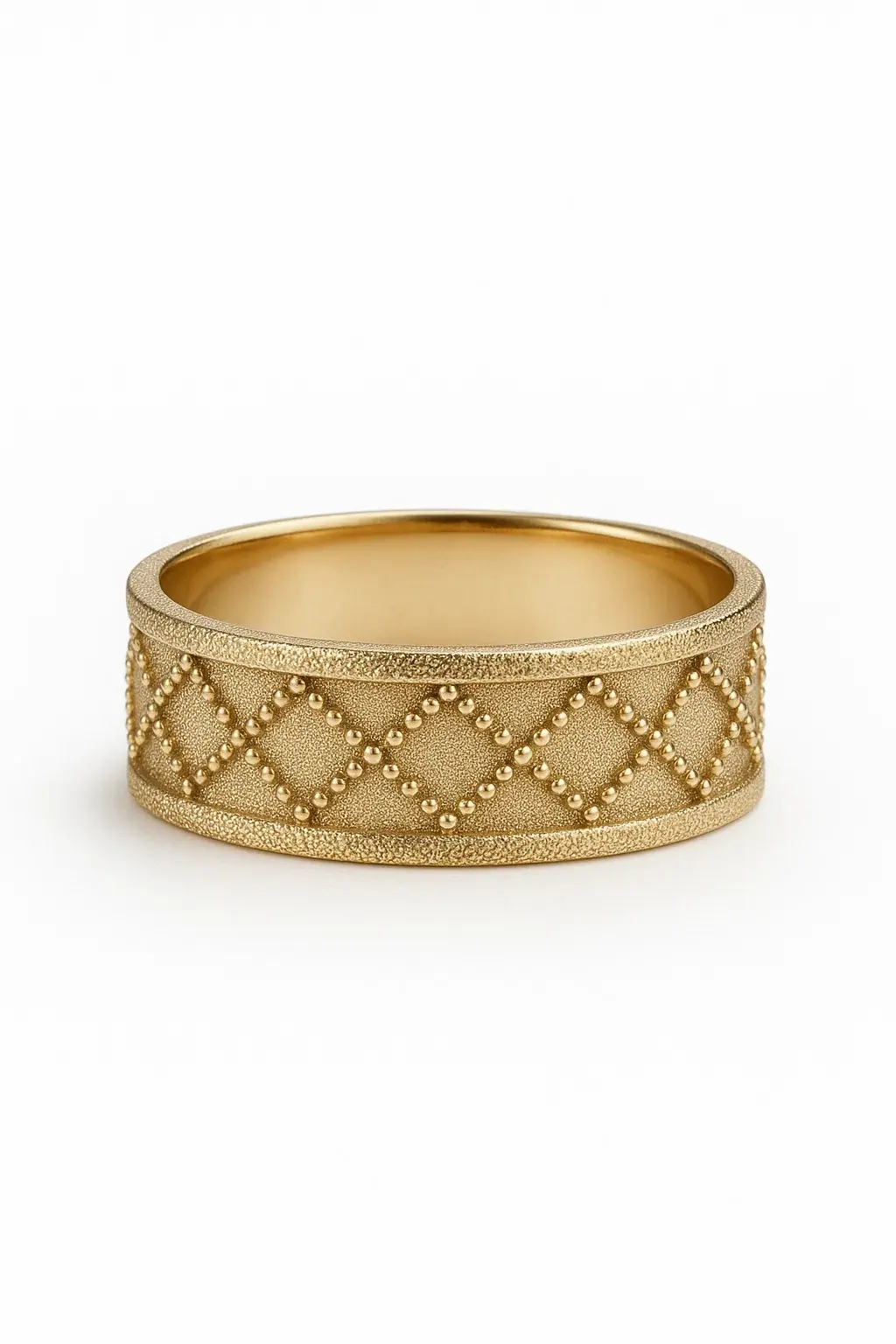 טבעת - Diamond Grid Ring