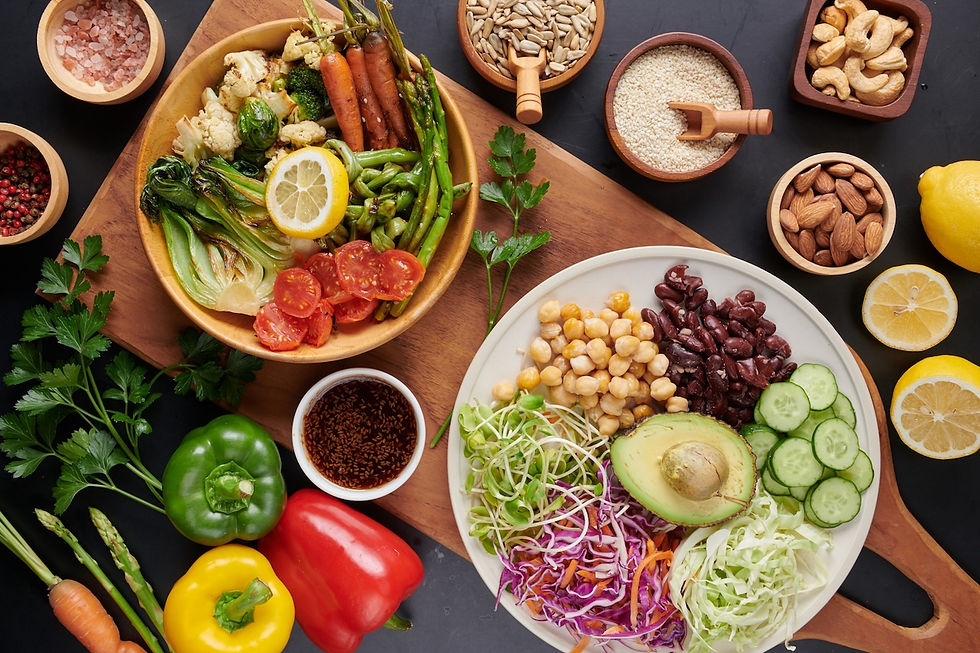 Nutritional foods and healthy diet plans