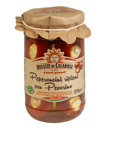 Peperoncini ripieni di pecorino