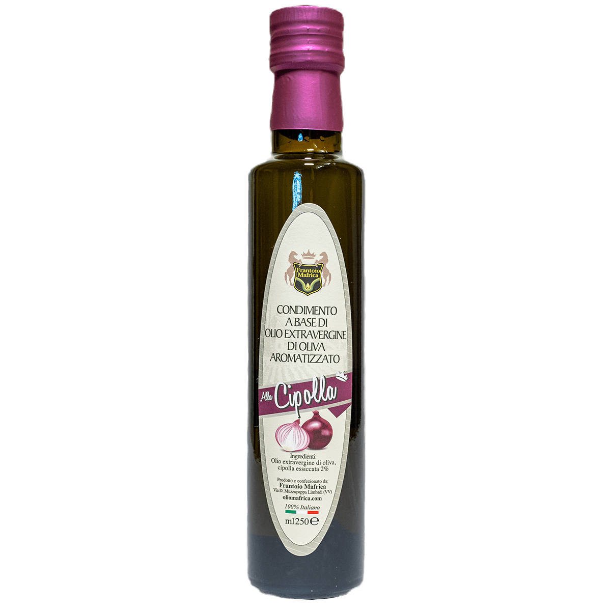 Olio extravergine di oliva aromatizzato alla cipolla