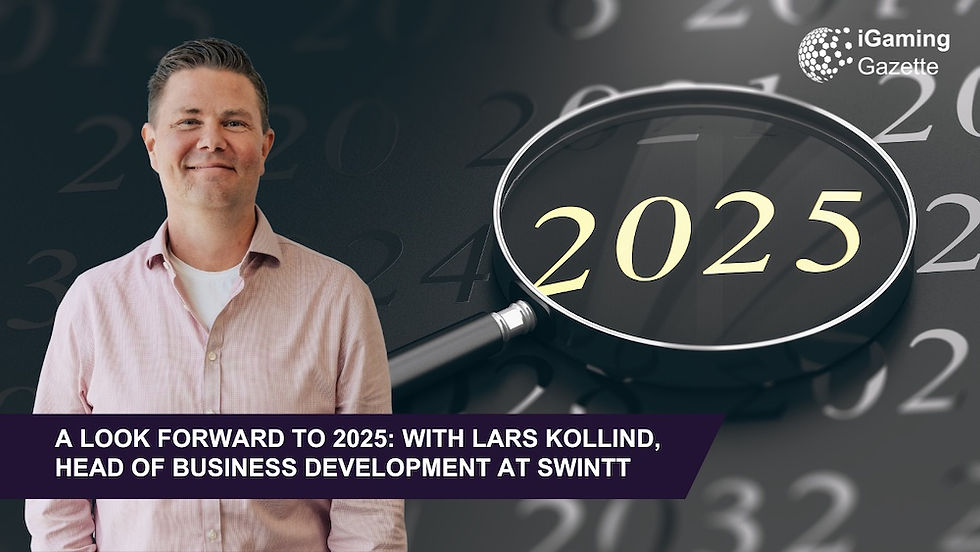 A Look Forward To 2025: With Lars Kollind, Head of Business Development At Swintt