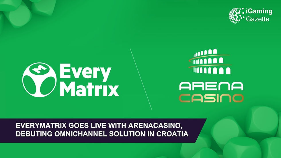 EveryMatrix Goes Live With ArenaCasino, Debuting Omnichannel Solution In Croatia