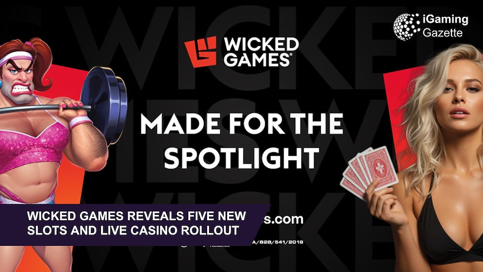 Wicked Games Reveals Five New Slots And Live Casino Rollout