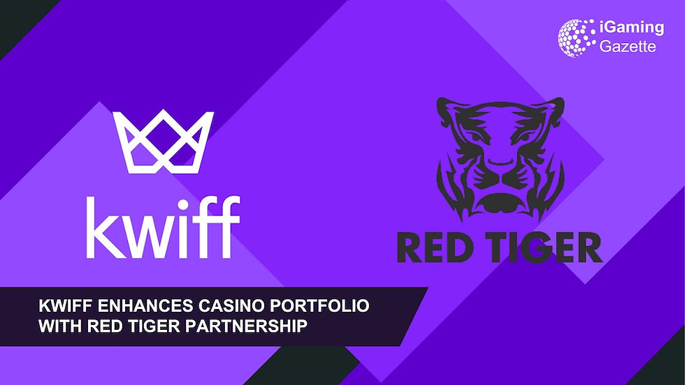 kwiff Enhances Casino Portfolio With Red Tiger Partnership