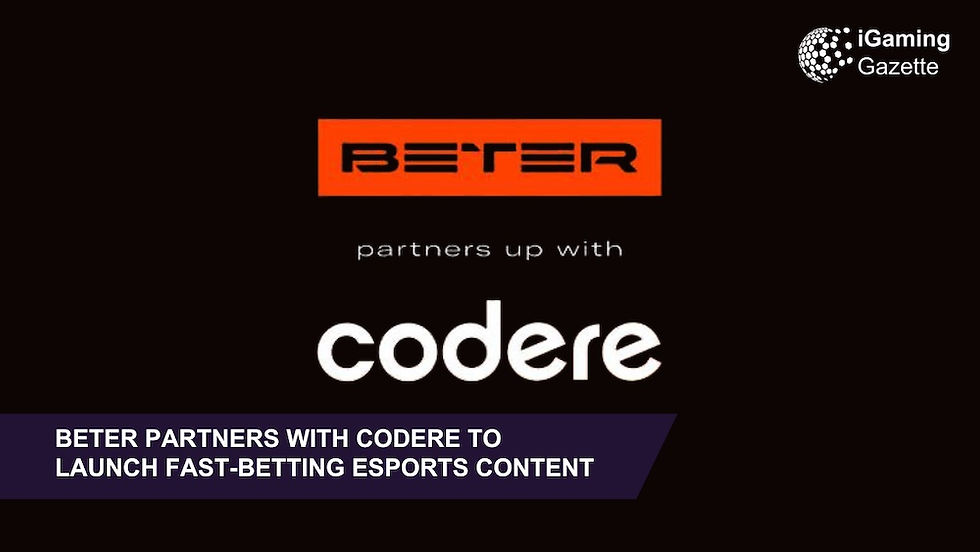 BETER Partners With Codere To Launch Fast-Betting ESports Content
