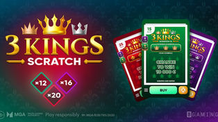 BGaming Release Majestic Addition With 3 Kings Scratch Game