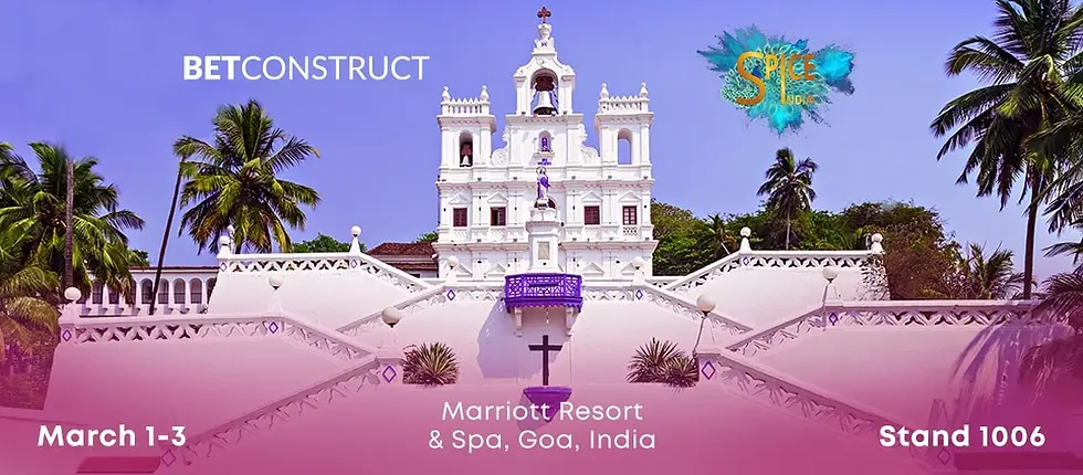 Meet BetConstruct at SPiCE India on March 1st - 3rd