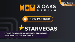 3 Oaks Gaming Teams Up With StarVegas To Boost Italian Presence