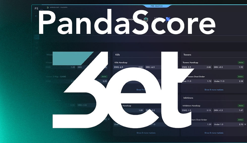 3ET Enters Esports Betting Arena With PandaScore Partnership