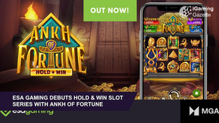 ESA Gaming Debuts Hold & Win Slot Series With Ankh Of Fortune