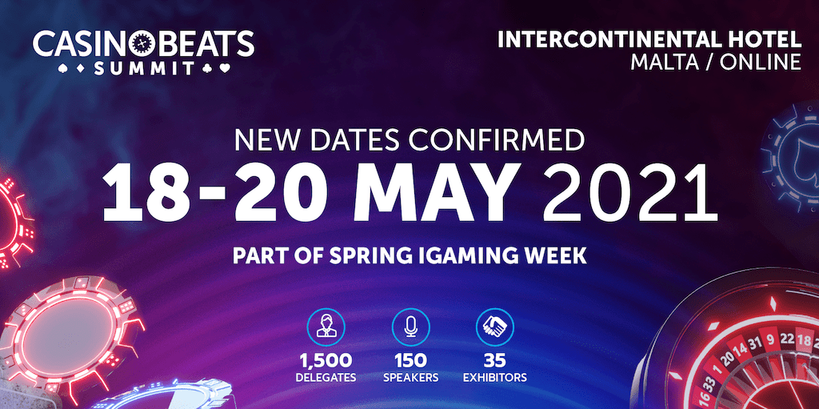 CasinoBeats Summit and Malta’s Spring iGaming Week move to May 2021