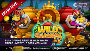 Push Gaming Release Wild Swarm Triple Hive With 3 Pots Mechanic