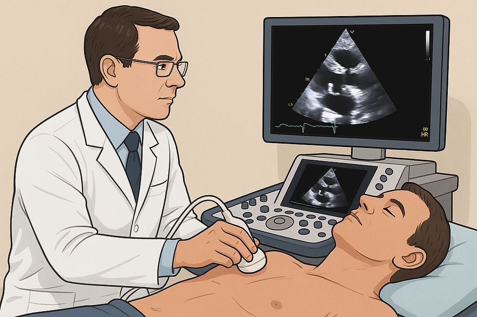 L’échographie cardiaque est l’un des examens les plus courants en cardiologie.