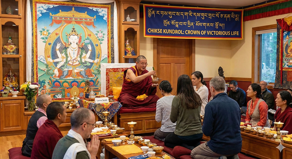 [P-1] The Crown of Victorious Life: Empowerment of Ushnisha Vijaya