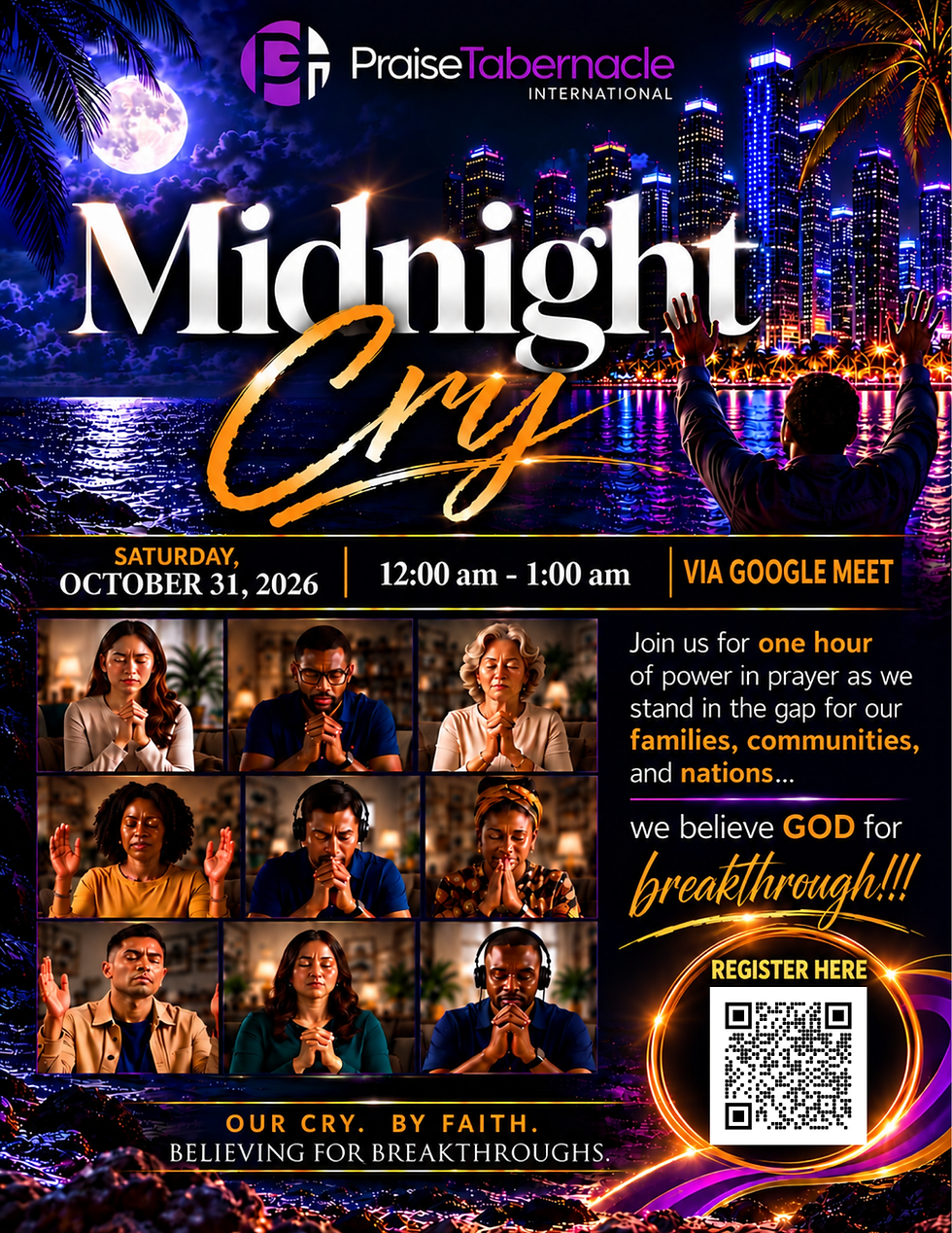 Virtual Midnight Cry Prayer
