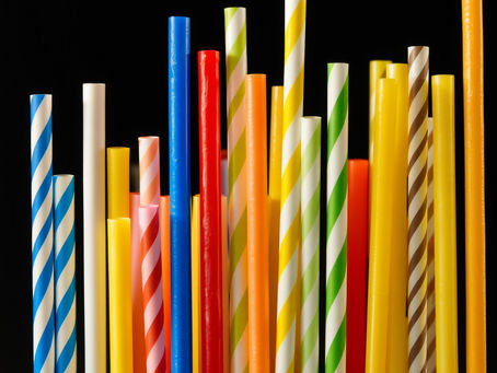 Plastic drinking straws