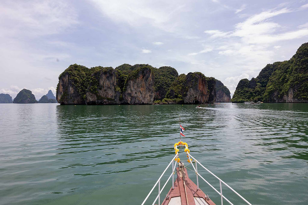 heading to the second cave