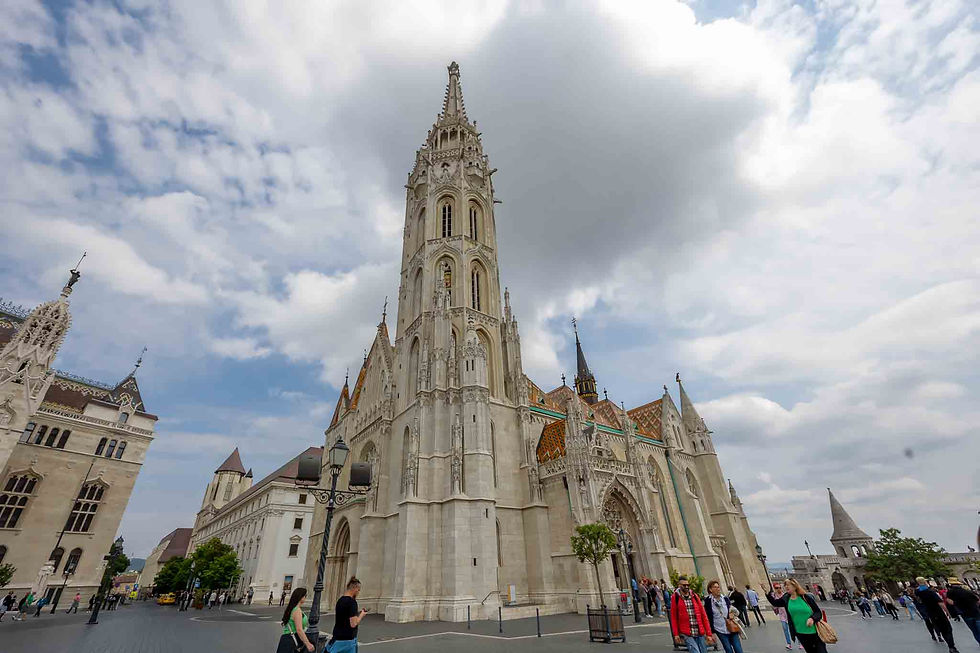 Buda Castle and surrounding buildings