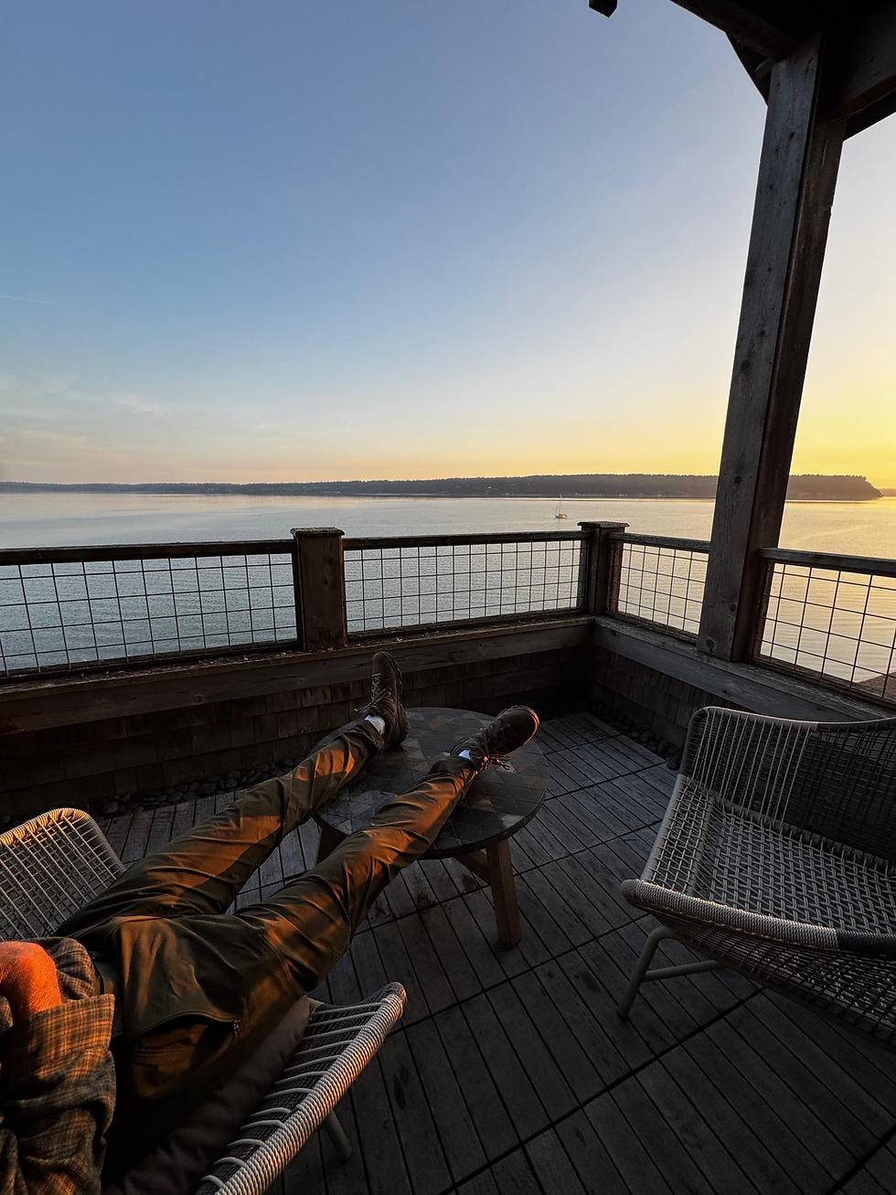 View from the balcony