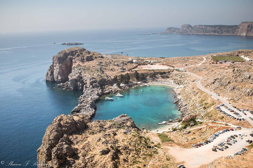 St. John's harbor in Lindos