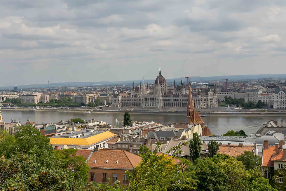 View of Budapest from Fisherman's Bastion