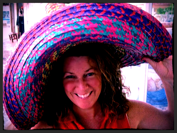 Styling in a sombrero!