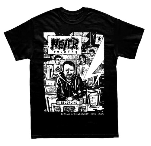 10th Anniversary T-shirt | Never Records