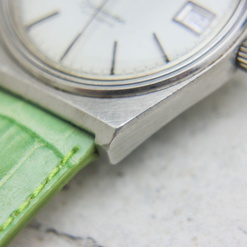 Thumbnail: Vintage Omega Seamaster Vintage 166.0203 dated 1976 lugs