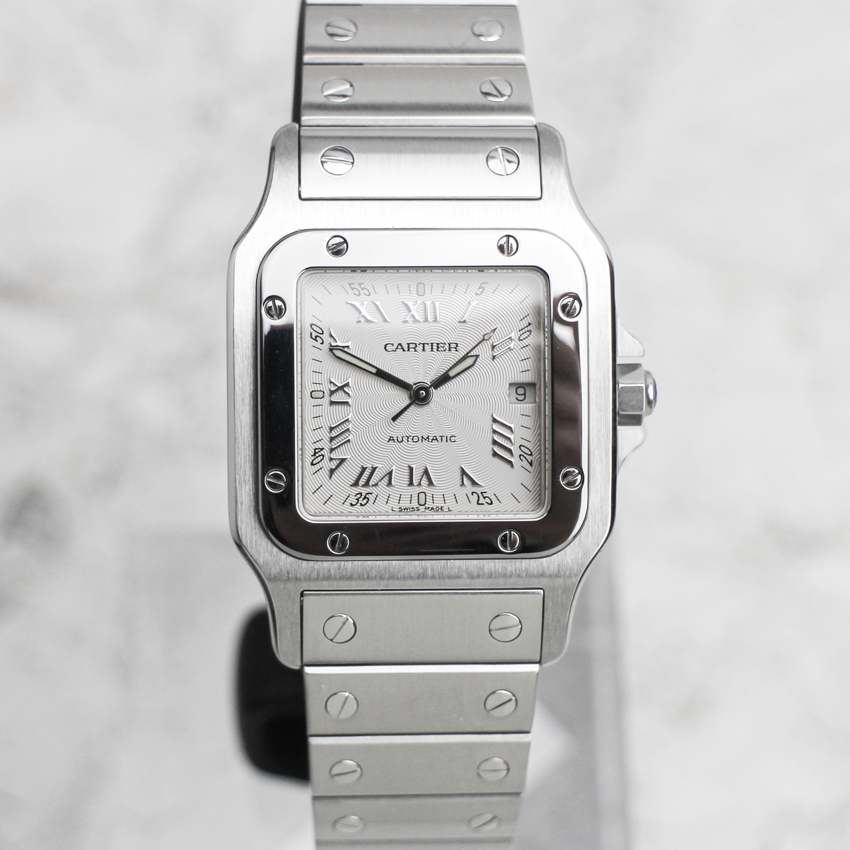 Cartier Santos Galbee Millennium Dial 29mm 2319