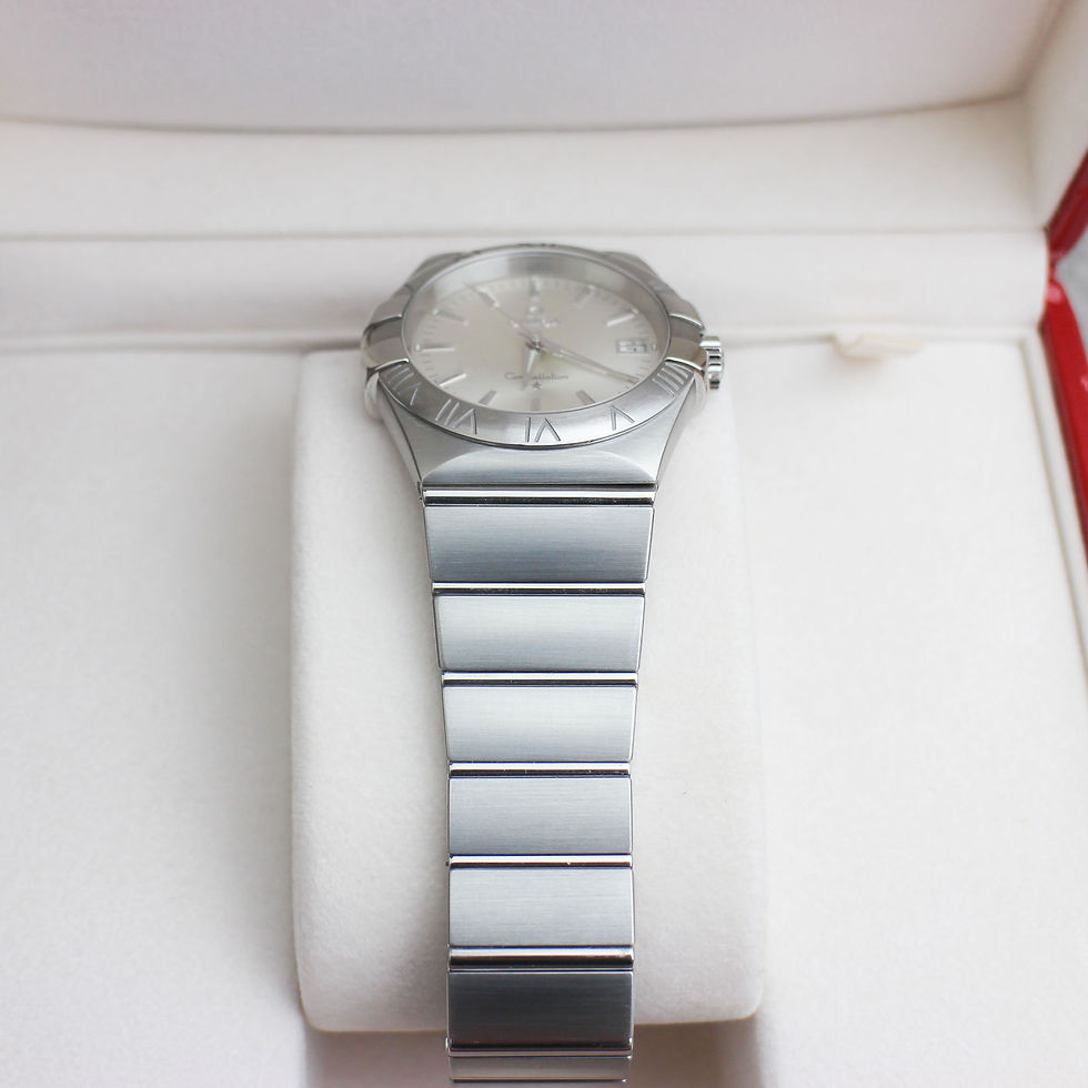 Thumbnail: Omega Constellation 123.10.35.60.02.001 Stainless Steel 35mm Unisex Quartz