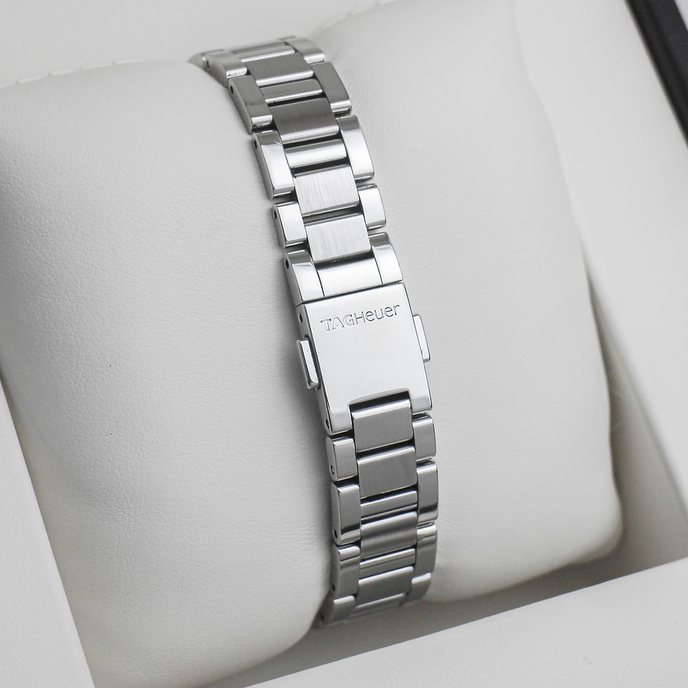 Thumbnail: Tag Heuer Carrera WAR2415 Ladies stainless steel buckle