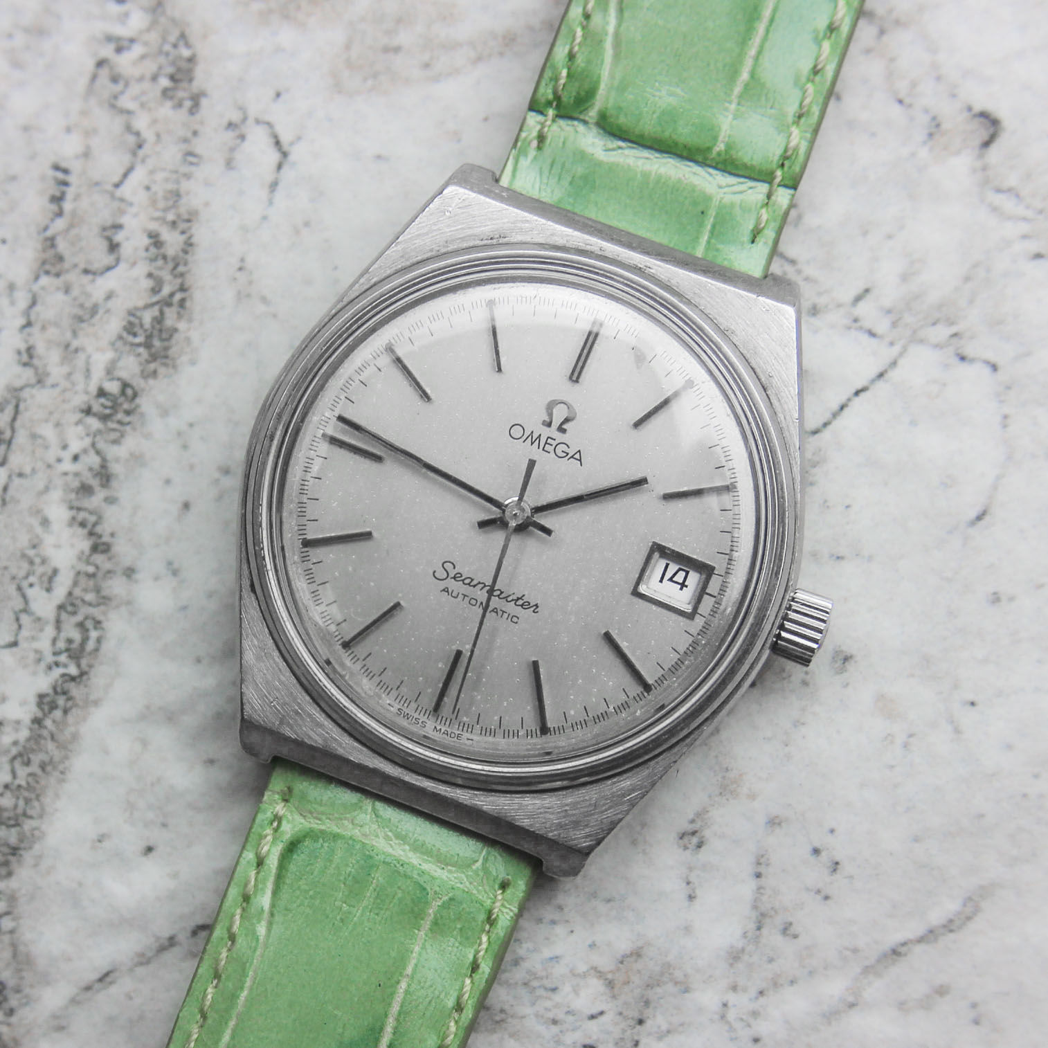 Vintage Omega Seamaster Vintage 166.0203 dated 1976 front